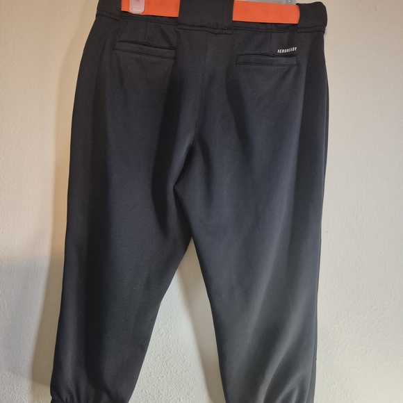 adidas Black Sweatpants with Orange Belt - Picture 3 of 6